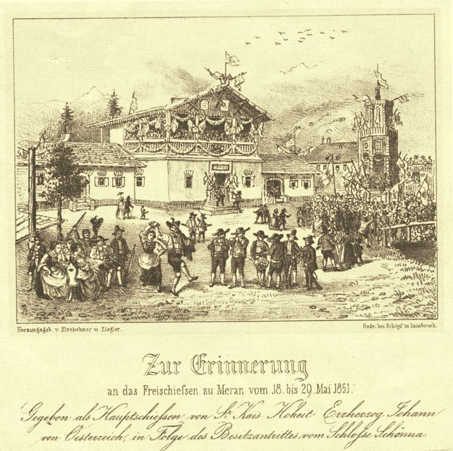 Freischießen zu Meran 1851